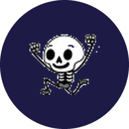 The Happy Skeleton logo
